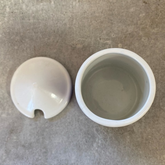 Rare: vintage mustard pot from Swedish Rörstrand "Picknick" Series Condiment Set - Picture 4 of 9